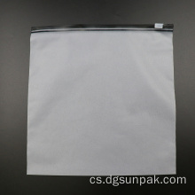 recyklované sáčky matné oblečení přepravní posuvné zipy sáčky